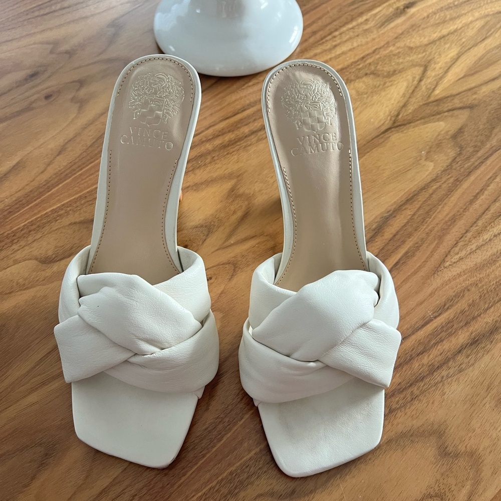 Vince Camuto Knotted Mules